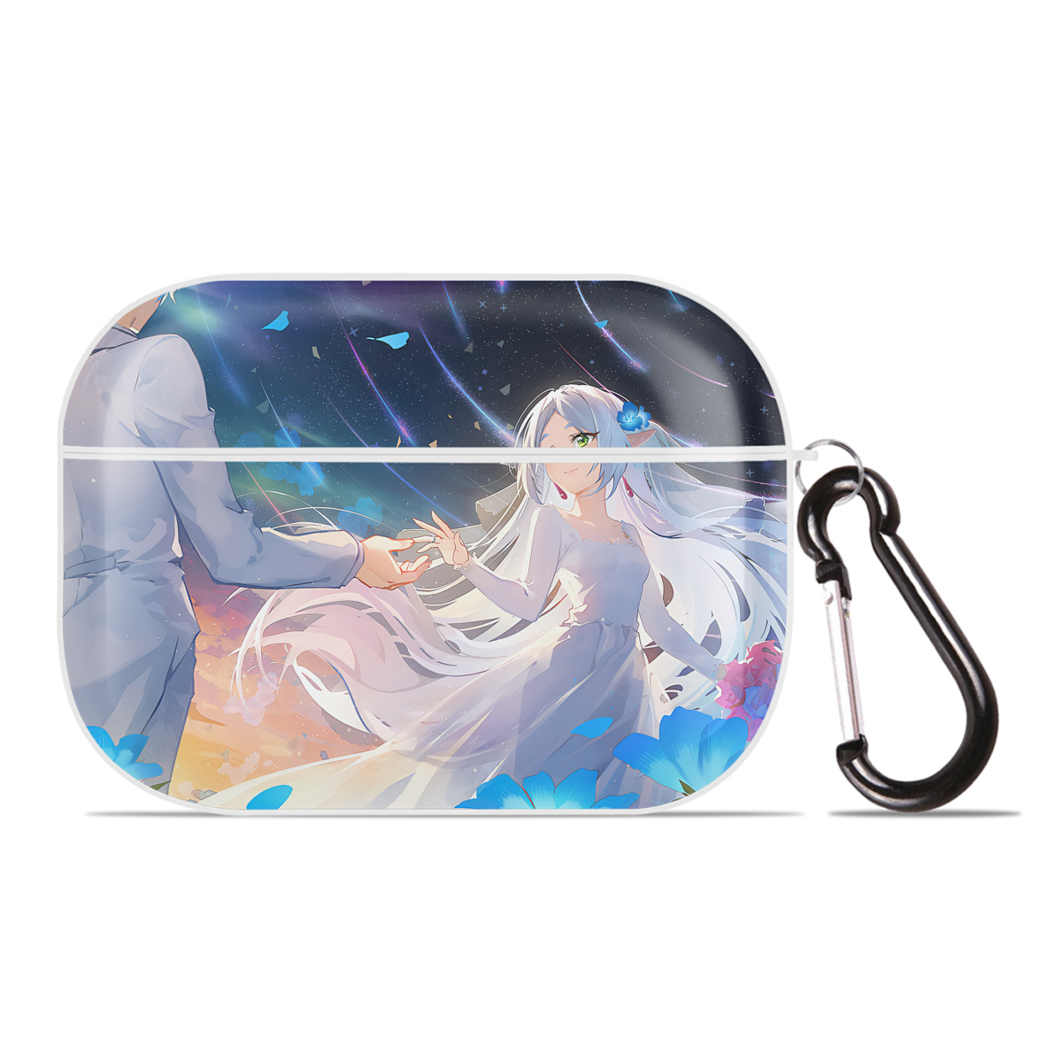 （画像用） 葬送のフリーレン Frieren 【AirPods Pro用】ハードシェル保護ケース 耐衝撃・防指紋・カラビナ付き商品仕様