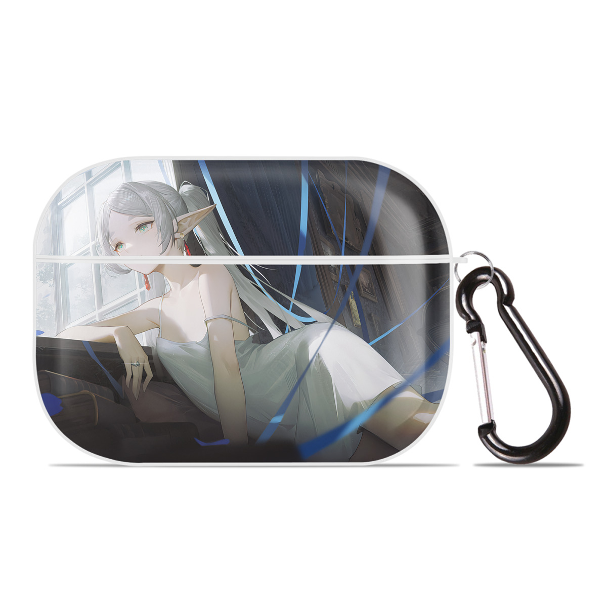（画像用） 葬送のフリーレン Frieren 【AirPods Pro用】ハードシェル保護ケース 耐衝撃・防指紋・カラビナ付き商品仕様
