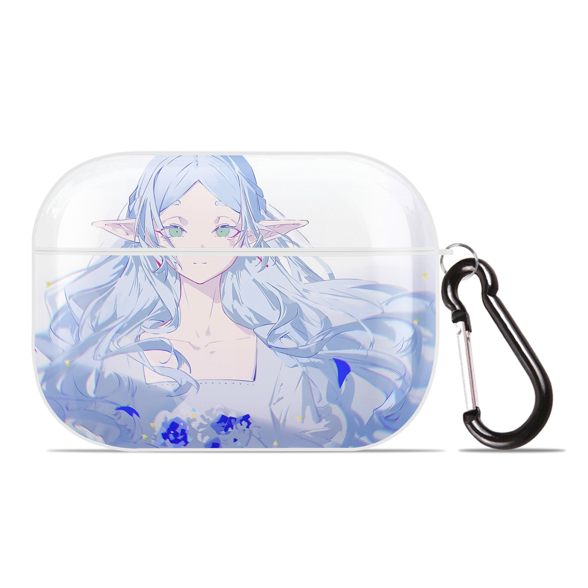 （画像用） 葬送のフリーレン Frieren 【AirPods Pro用】ハードシェル保護ケース 耐衝撃・防指紋・カラビナ付き商品仕様