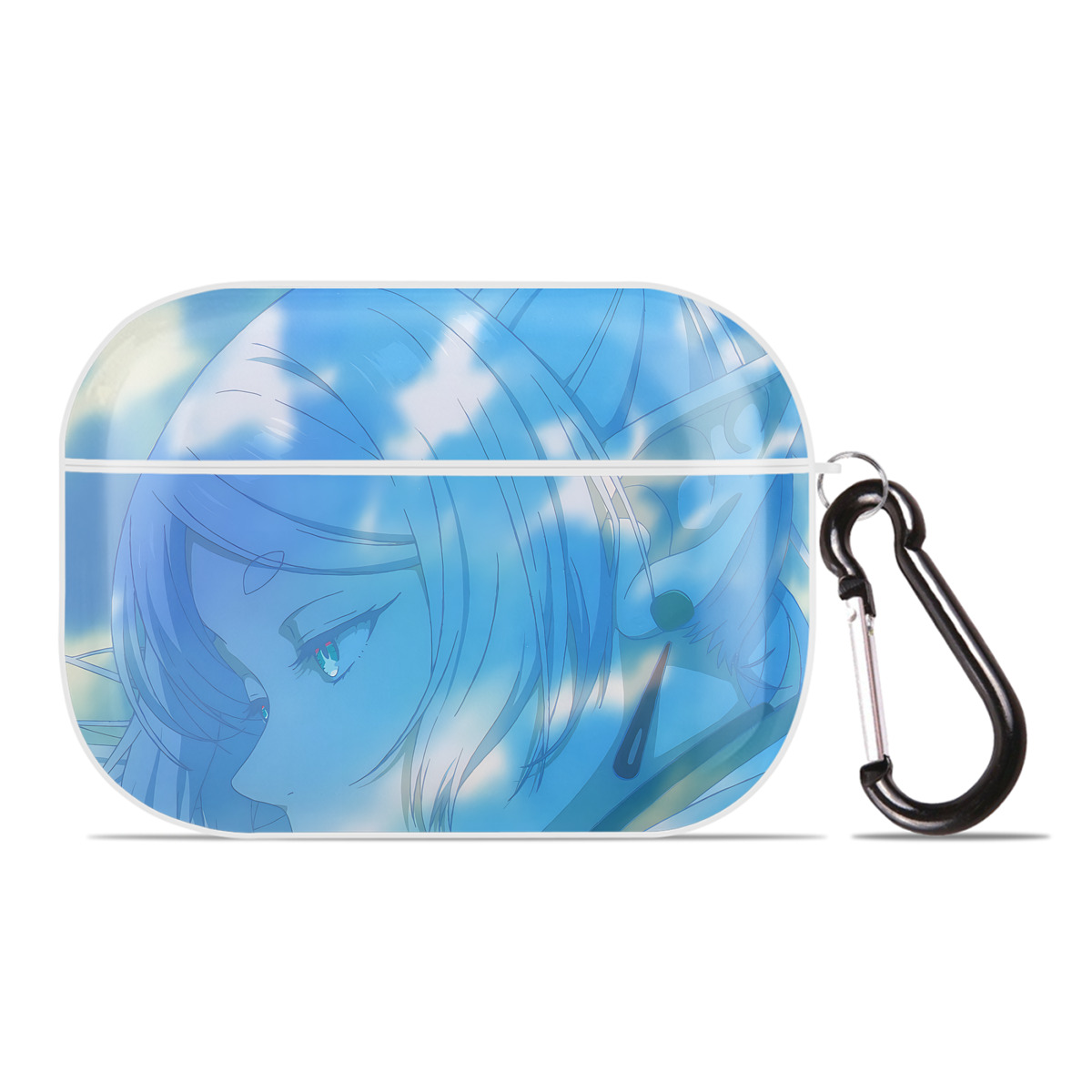 （画像用） 葬送のフリーレン Frieren 【AirPods Pro用】ハードシェル保護ケース 耐衝撃・防指紋・カラビナ付き商品仕様
