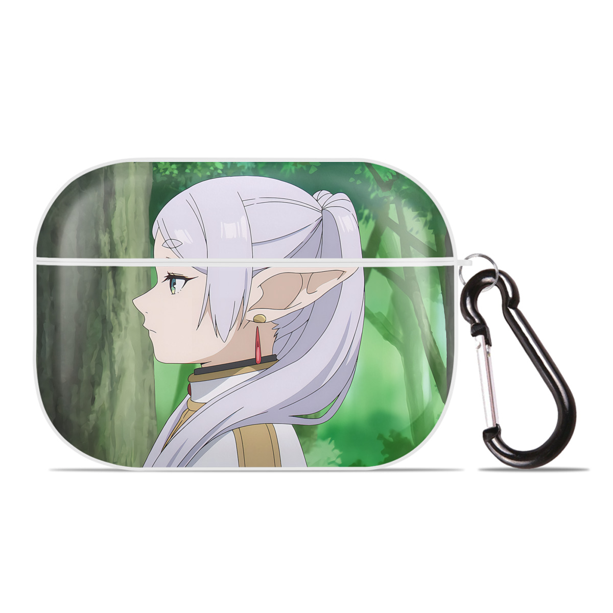 （画像用） 葬送のフリーレン Frieren 【AirPods Pro用】ハードシェル保護ケース 耐衝撃・防指紋・カラビナ付き商品仕様
