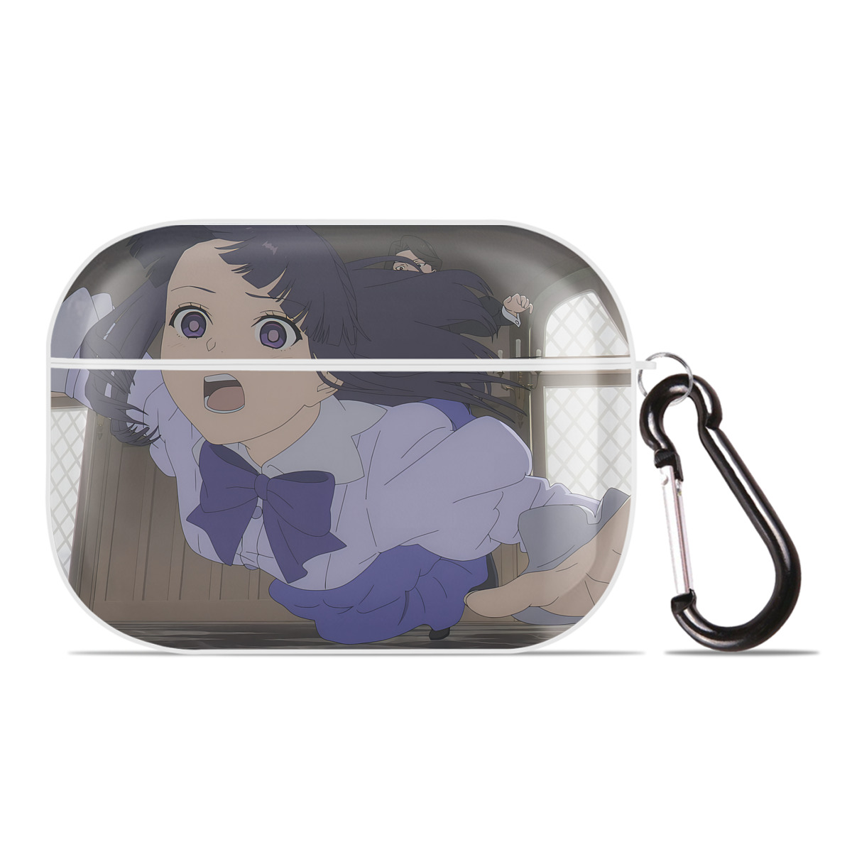（画像用） 葬送のフリーレン Frieren 【AirPods Pro用】ハードシェル保護ケース 耐衝撃・防指紋・カラビナ付き商品仕様