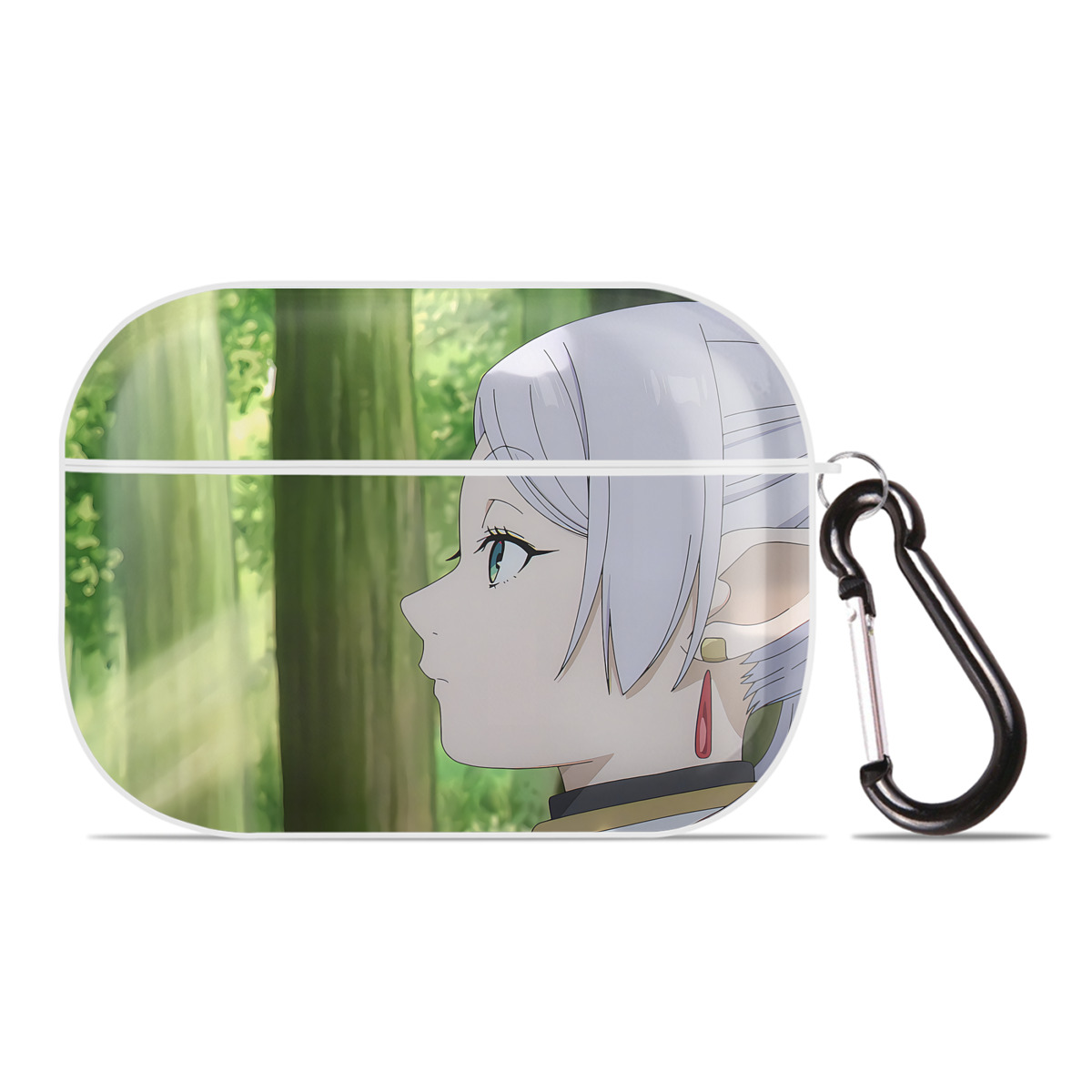 （画像用） 葬送のフリーレン Frieren 【AirPods Pro用】ハードシェル保護ケース 耐衝撃・防指紋・カラビナ付き商品仕様