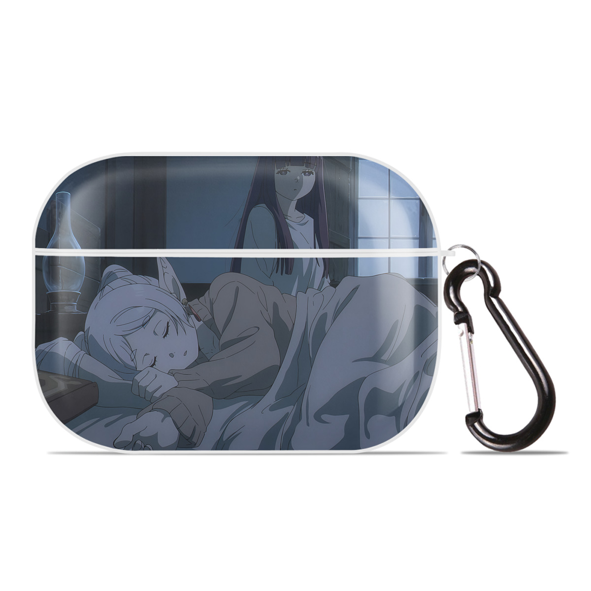 （画像用） 葬送のフリーレン Frieren 【AirPods Pro用】ハードシェル保護ケース 耐衝撃・防指紋・カラビナ付き商品仕様