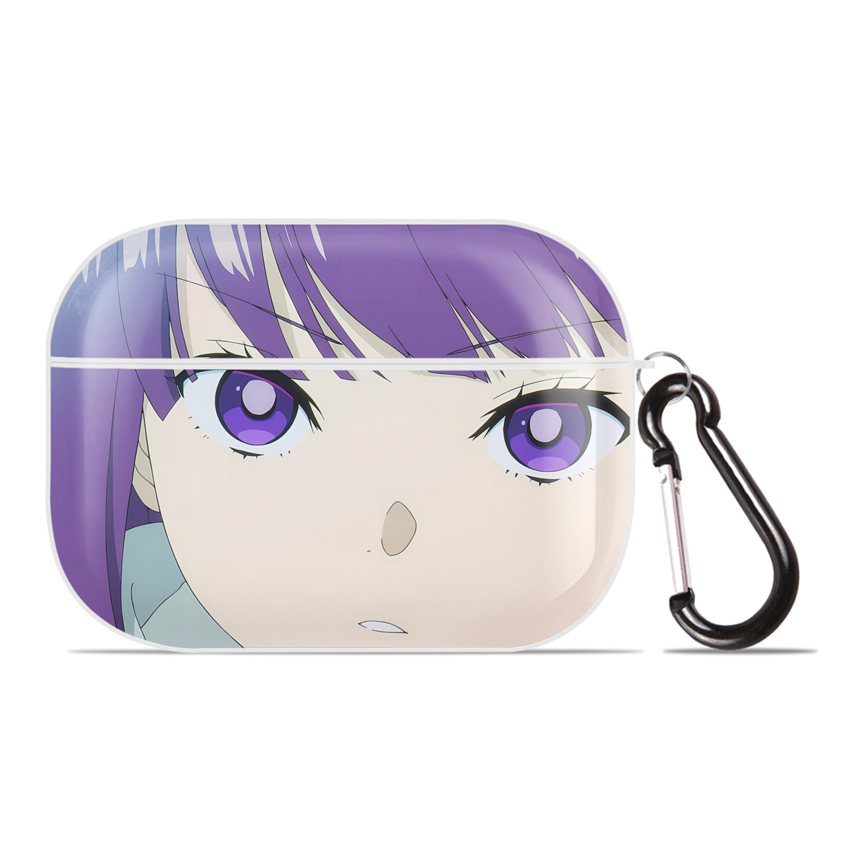 （画像用） 葬送のフリーレン Frieren 【AirPods Pro用】ハードシェル保護ケース 耐衝撃・防指紋・カラビナ付き商品仕様