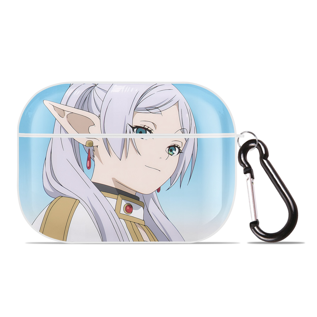 （画像用） 葬送のフリーレン Frieren 【AirPods Pro用】ハードシェル保護ケース 耐衝撃・防指紋・カラビナ付き商品仕様