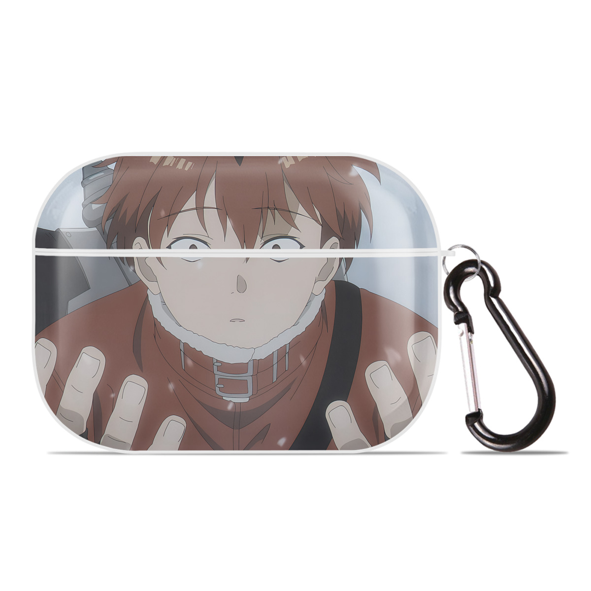 （画像用） 葬送のフリーレン Frieren 【AirPods Pro用】ハードシェル保護ケース 耐衝撃・防指紋・カラビナ付き商品仕様