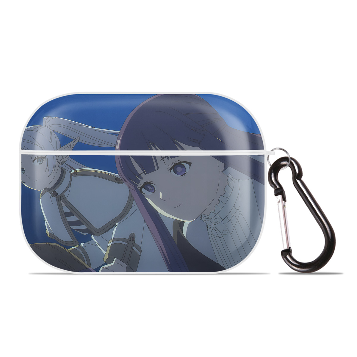 （画像用） 葬送のフリーレン Frieren 【AirPods Pro用】ハードシェル保護ケース 耐衝撃・防指紋・カラビナ付き商品仕様