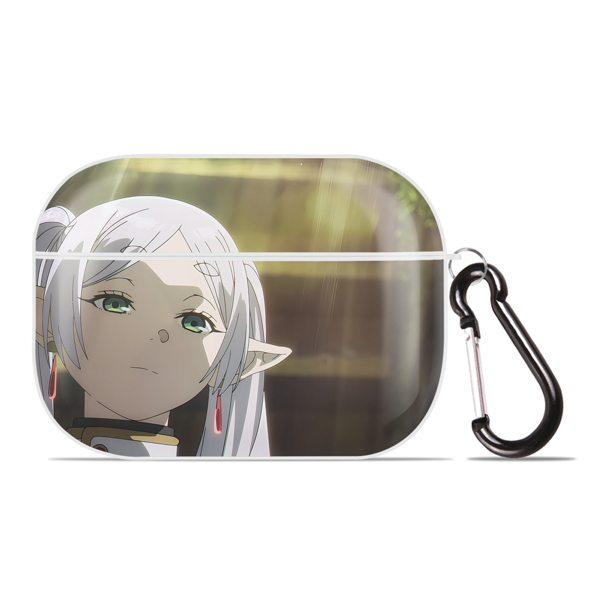 （画像用） 葬送のフリーレン Frieren 【AirPods Pro用】ハードシェル保護ケース 耐衝撃・防指紋・カラビナ付き商品仕様