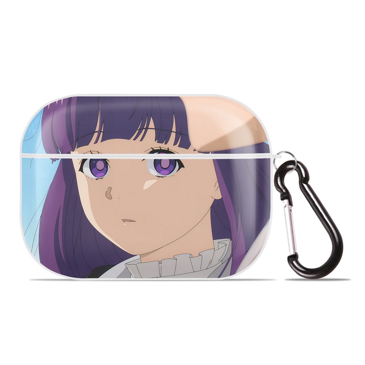 （画像用） 葬送のフリーレン Frieren 【AirPods Pro用】ハードシェル保護ケース 耐衝撃・防指紋・カラビナ付き商品仕様
