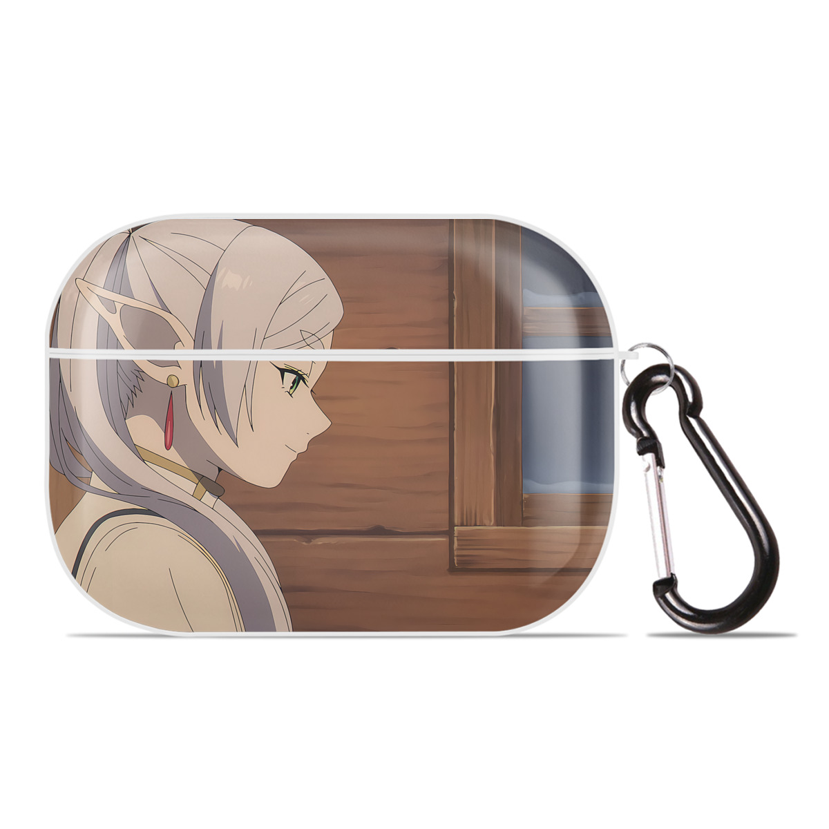 （画像用） 葬送のフリーレン Frieren 【AirPods Pro用】ハードシェル保護ケース 耐衝撃・防指紋・カラビナ付き商品仕様