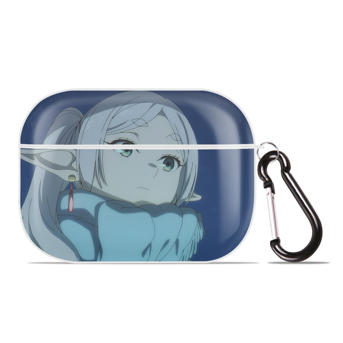 （画像用） 葬送のフリーレン Frieren 【AirPods Pro用】ハードシェル保護ケース 耐衝撃・防指紋・カラビナ付き商品仕様