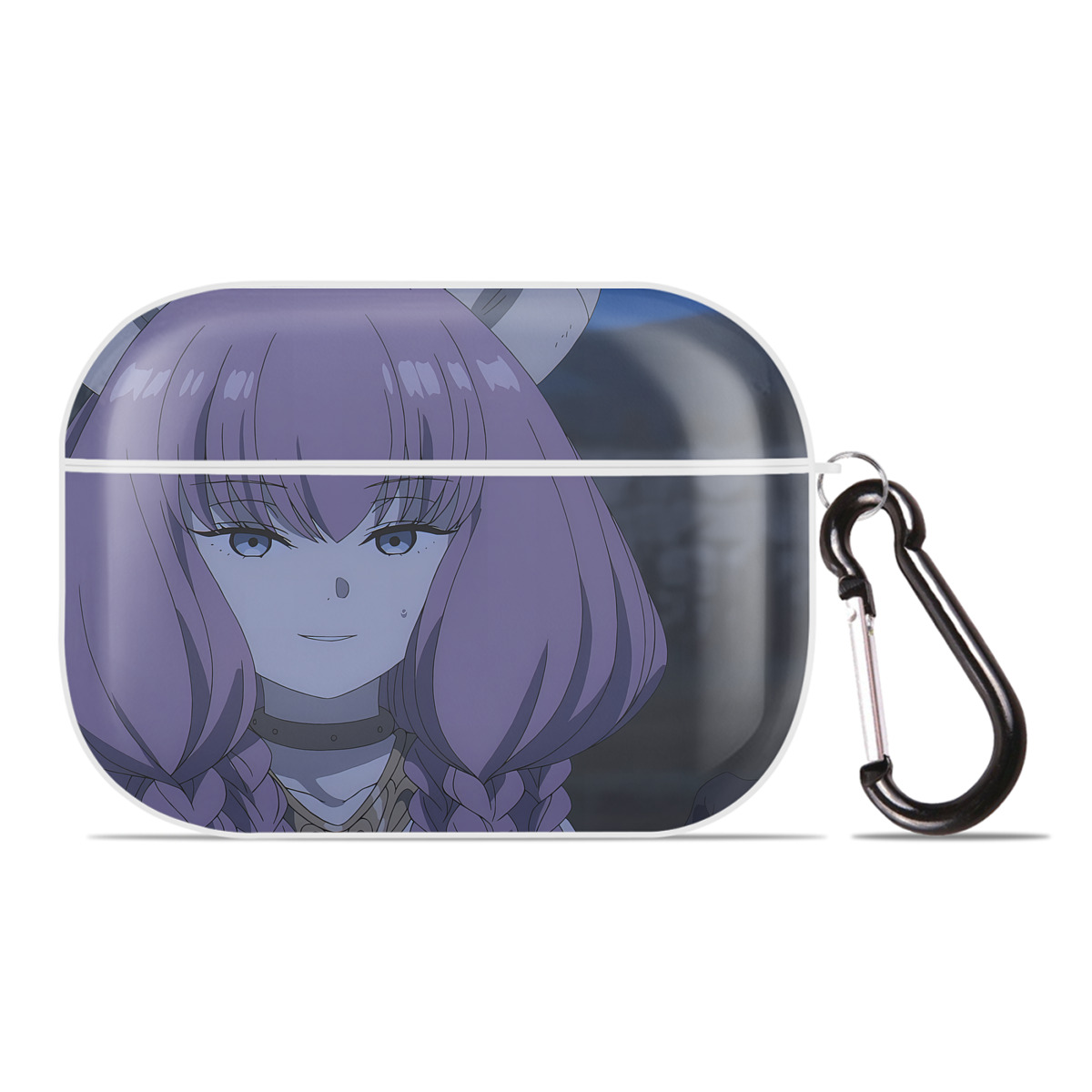 （画像用） 葬送のフリーレン Frieren 【AirPods Pro用】ハードシェル保護ケース 耐衝撃・防指紋・カラビナ付き商品仕様