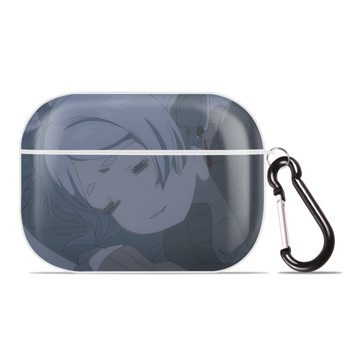 （画像用） 葬送のフリーレン Frieren 【AirPods Pro用】ハードシェル保護ケース 耐衝撃・防指紋・カラビナ付き商品仕様