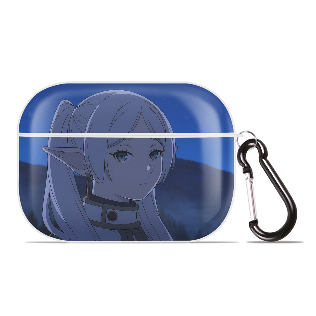 （画像用） 葬送のフリーレン Frieren 【AirPods Pro用】ハードシェル保護ケース 耐衝撃・防指紋・カラビナ付き商品仕様