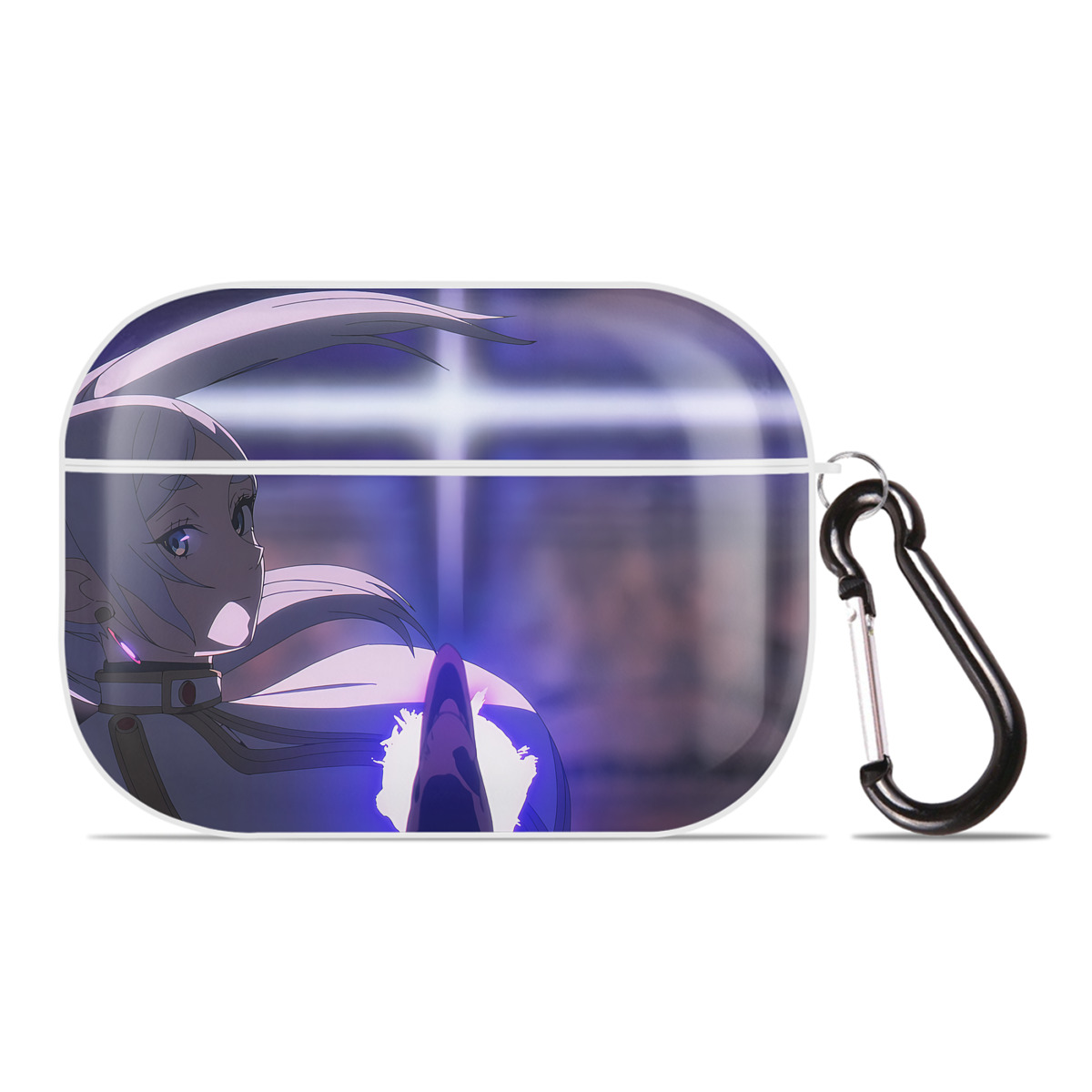 （画像用） 葬送のフリーレン Frieren 【AirPods Pro用】ハードシェル保護ケース 耐衝撃・防指紋・カラビナ付き商品仕様