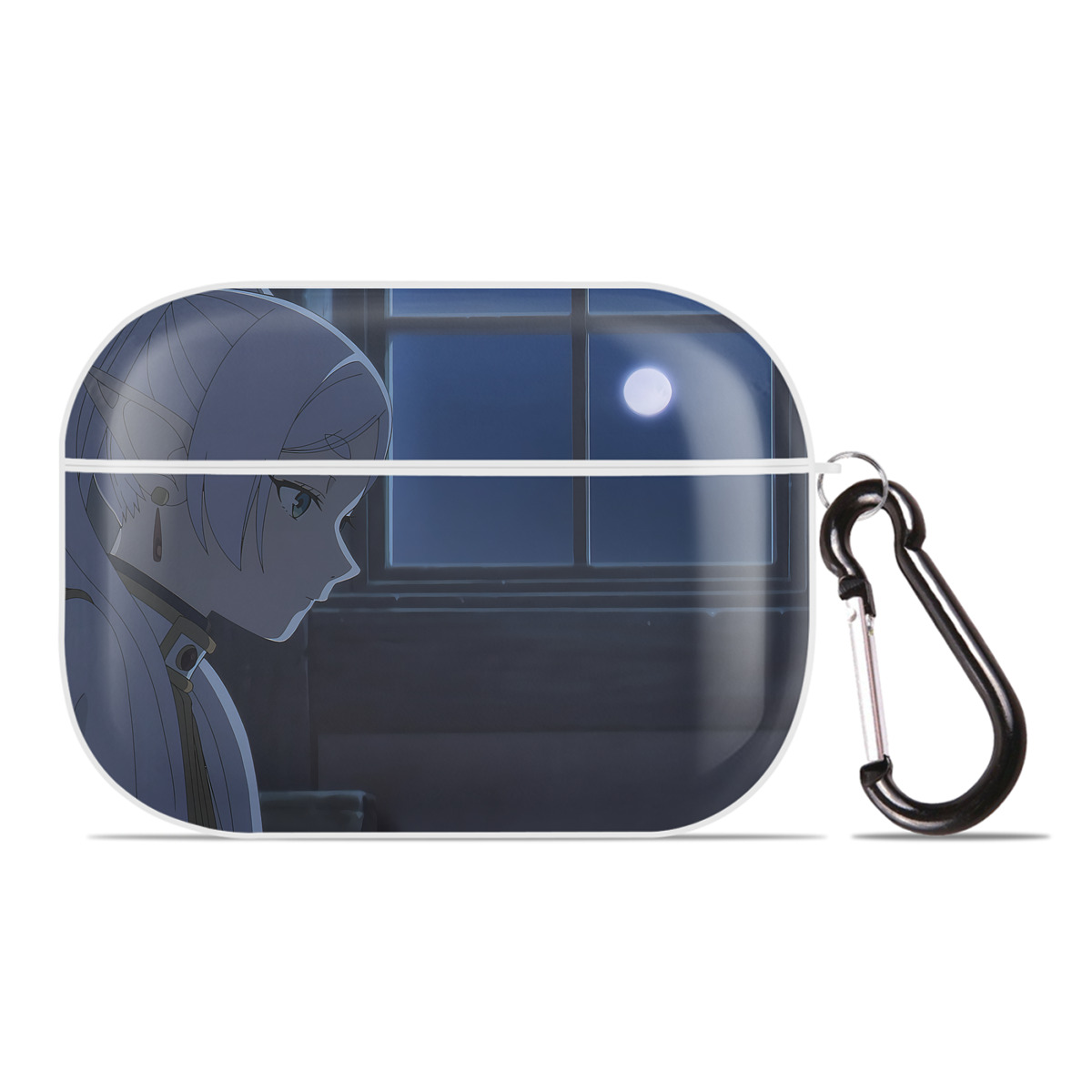 （画像用） 葬送のフリーレン Frieren 【AirPods Pro用】ハードシェル保護ケース 耐衝撃・防指紋・カラビナ付き商品仕様