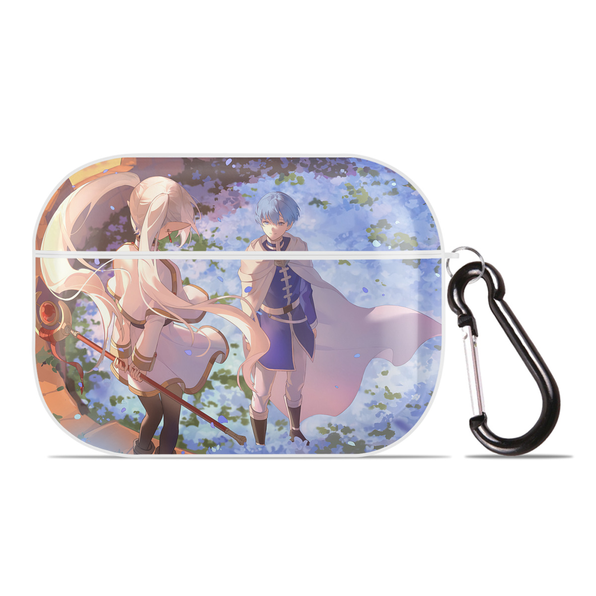 （画像用） 葬送のフリーレン Frieren 【AirPods Pro用】ハードシェル保護ケース 耐衝撃・防指紋・カラビナ付き商品仕様