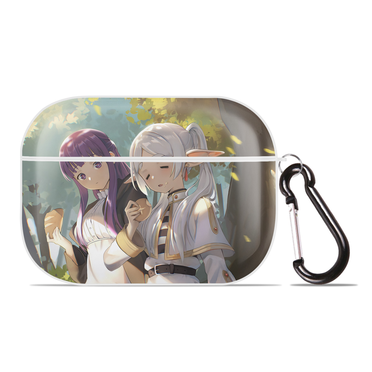 （画像用） 葬送のフリーレン Frieren 【AirPods Pro用】ハードシェル保護ケース 耐衝撃・防指紋・カラビナ付き商品仕様