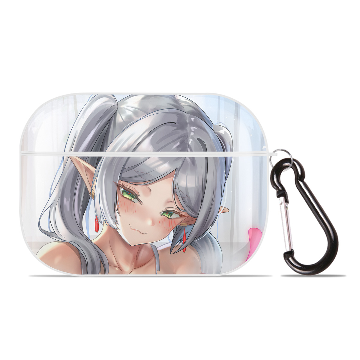 （画像用） 葬送のフリーレン Frieren 【AirPods Pro用】ハードシェル保護ケース 耐衝撃・防指紋・カラビナ付き商品仕様