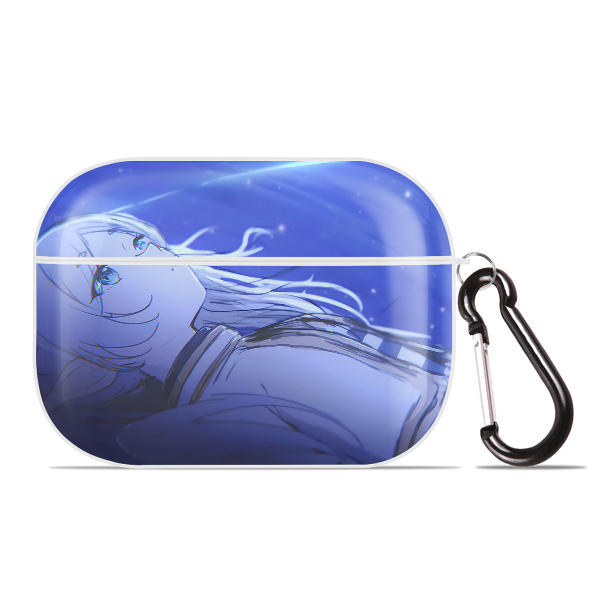 （画像用） 葬送のフリーレン Frieren 【AirPods Pro用】ハードシェル保護ケース 耐衝撃・防指紋・カラビナ付き商品仕様