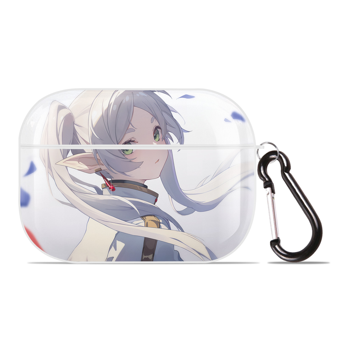（画像用） 葬送のフリーレン Frieren 【AirPods Pro用】ハードシェル保護ケース 耐衝撃・防指紋・カラビナ付き商品仕様