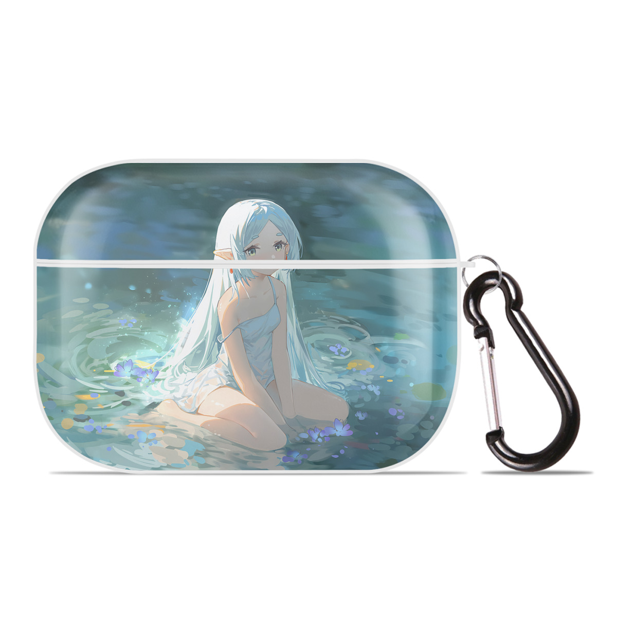 （画像用） 葬送のフリーレン Frieren 【AirPods Pro用】ハードシェル保護ケース 耐衝撃・防指紋・カラビナ付き商品仕様