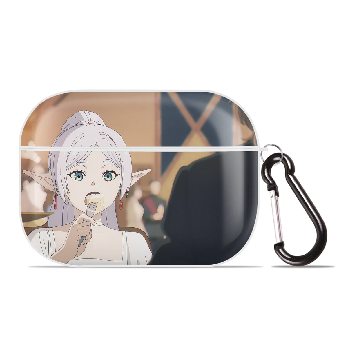 （画像用） 葬送のフリーレン Frieren 【AirPods Pro用】ハードシェル保護ケース 耐衝撃・防指紋・カラビナ付き商品仕様