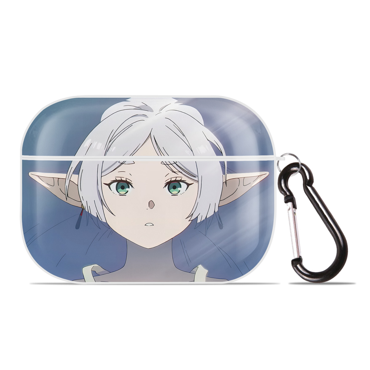 （画像用） 葬送のフリーレン Frieren 【AirPods Pro用】ハードシェル保護ケース 耐衝撃・防指紋・カラビナ付き商品仕様