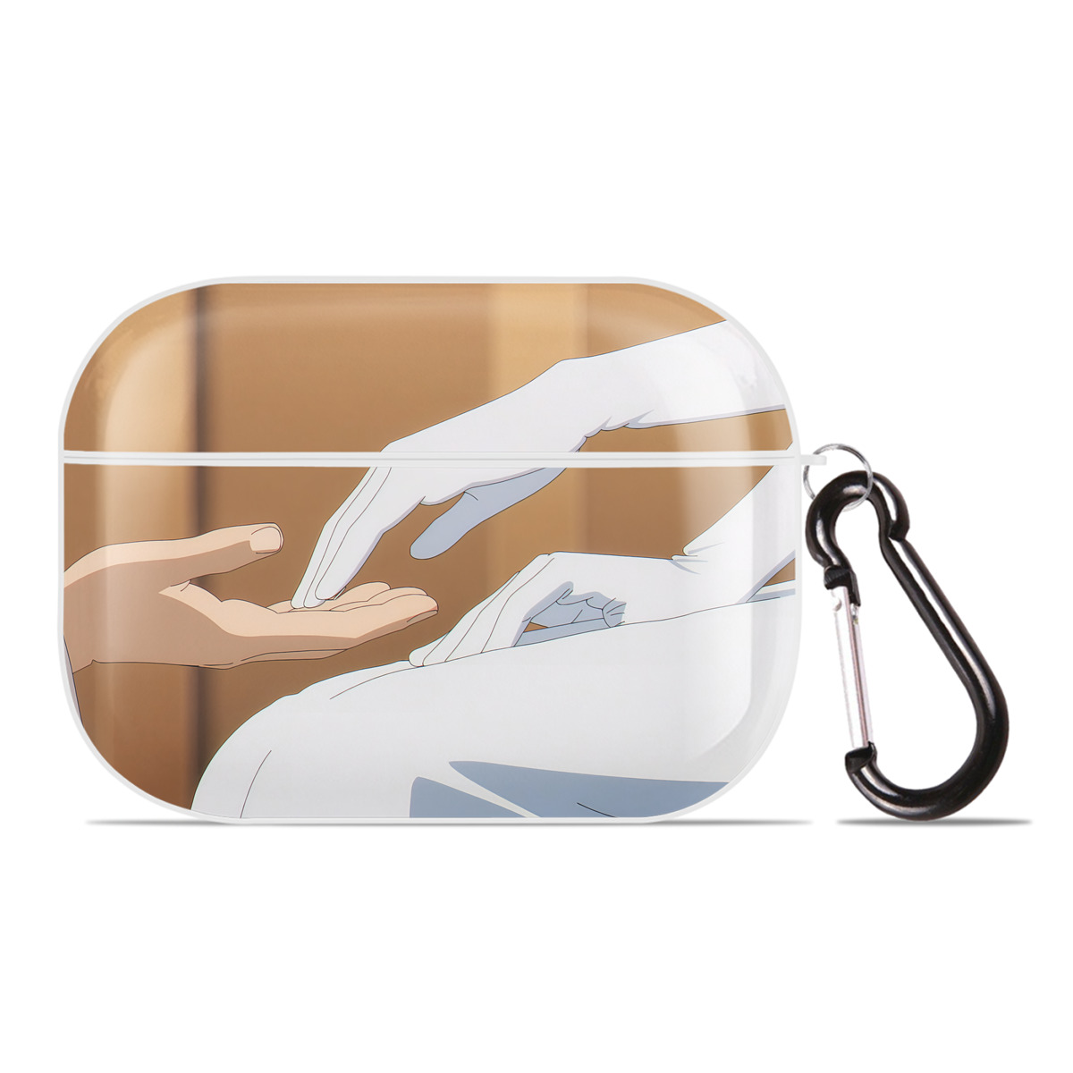 （画像用） 葬送のフリーレン Frieren 【AirPods Pro用】ハードシェル保護ケース 耐衝撃・防指紋・カラビナ付き商品仕様