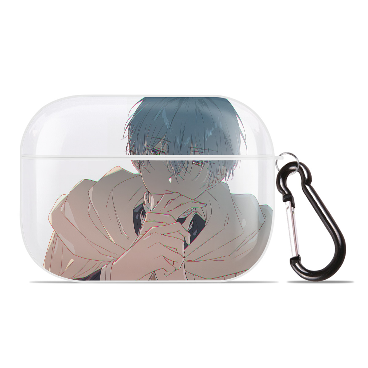 （画像用） 葬送のフリーレン Frieren 【AirPods Pro用】ハードシェル保護ケース 耐衝撃・防指紋・カラビナ付き商品仕様