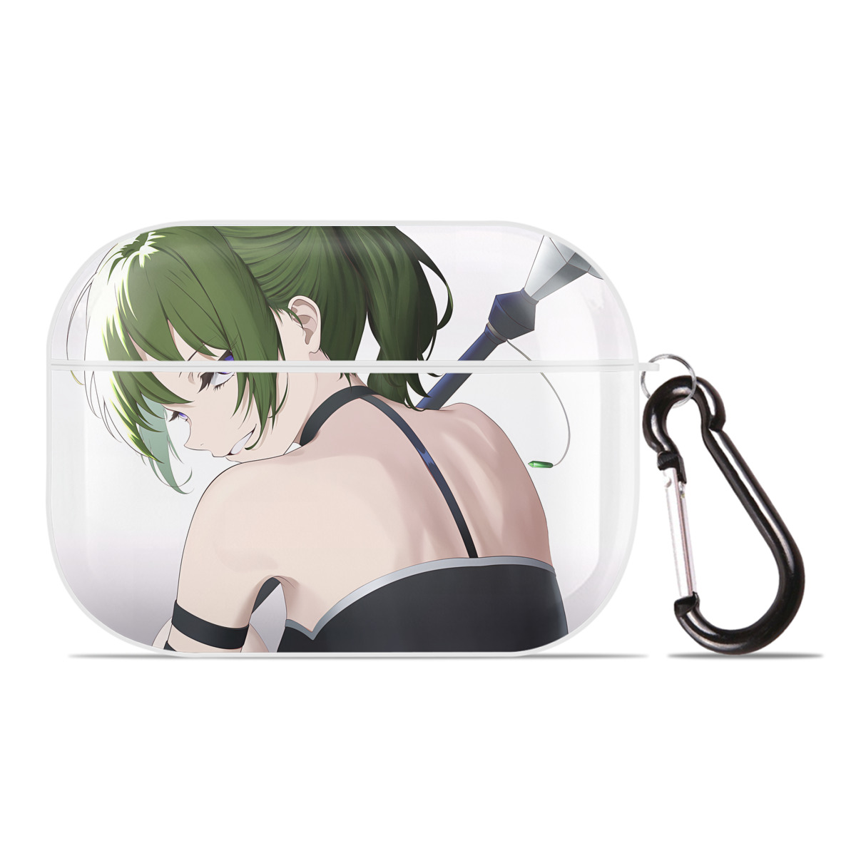 （画像用） 葬送のフリーレン Frieren 【AirPods Pro用】ハードシェル保護ケース 耐衝撃・防指紋・カラビナ付き商品仕様
