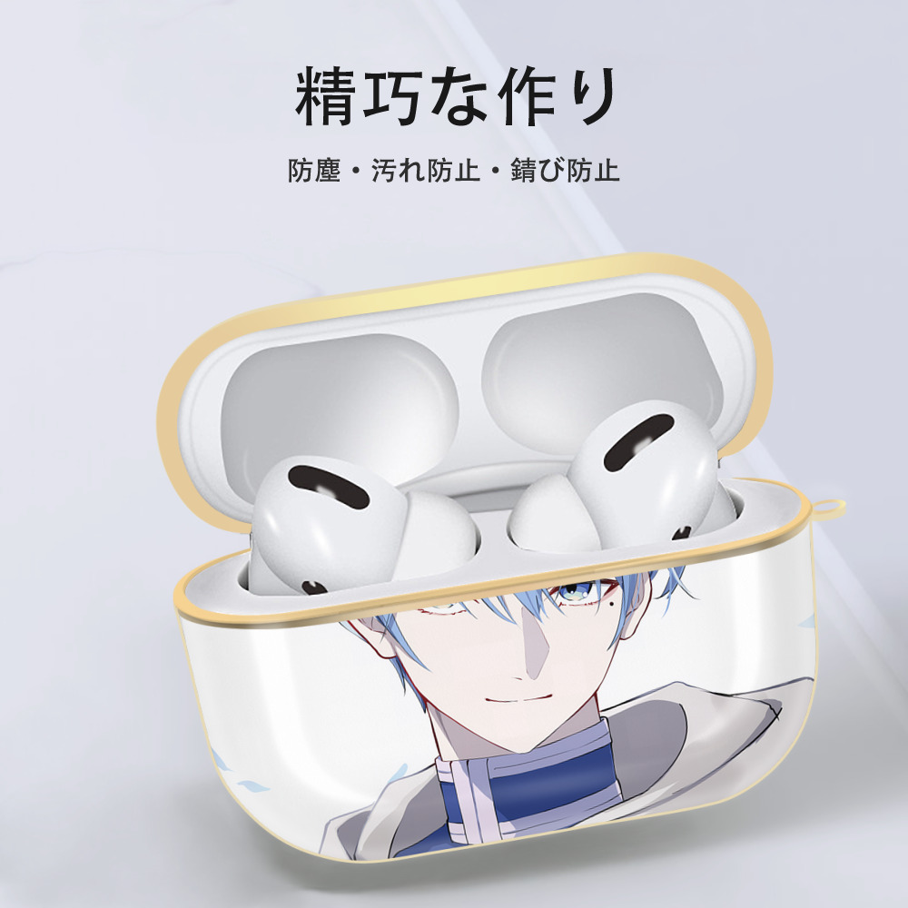 葬送のフリーレン Frieren 【AirPods Pro用】ハードシェル保護ケース｜耐衝撃・防指紋・カラビナ付き商品仕様