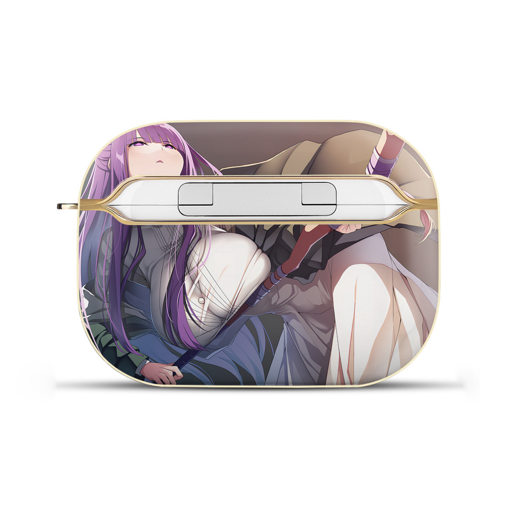（画像用） 葬送のフリーレン Frieren 【AirPods Pro用】ハードシェル保護ケース｜耐衝撃・防指紋・カラビナ付き商品仕様