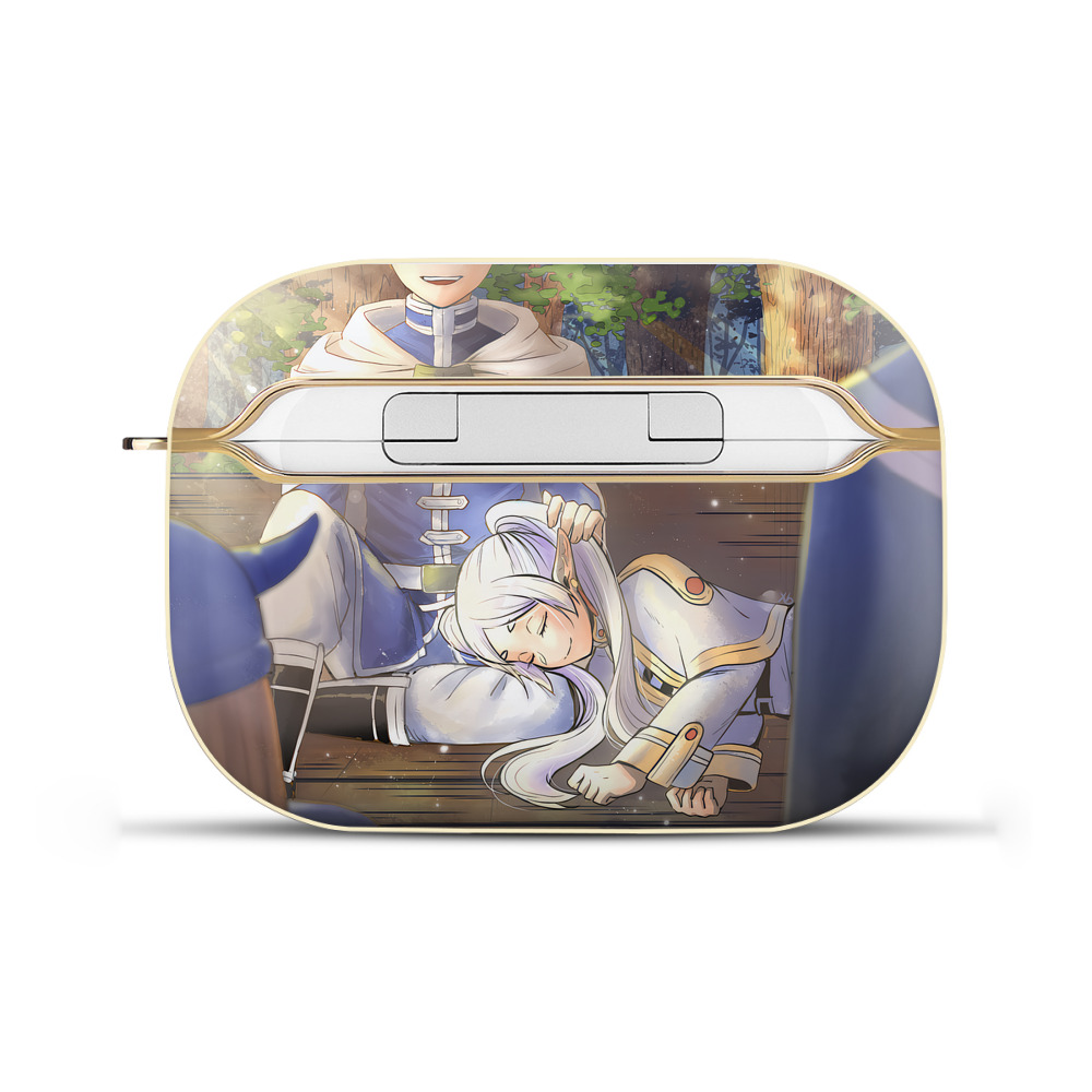 （画像用） 葬送のフリーレン Frieren 【AirPods Pro用】ハードシェル保護ケース｜耐衝撃・防指紋・カラビナ付き商品仕様