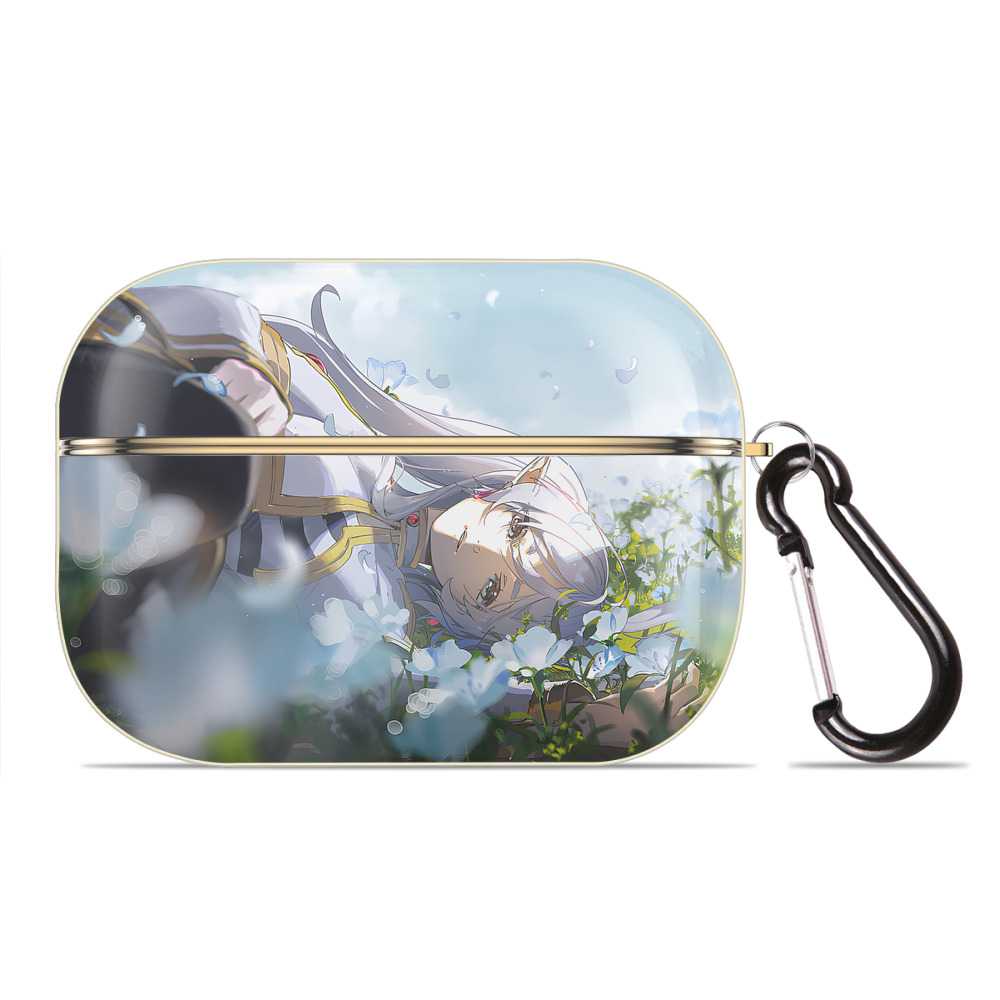 （画像用） 葬送のフリーレン Frieren 【AirPods Pro用】ハードシェル保護ケース｜耐衝撃・防指紋・カラビナ付き商品仕様