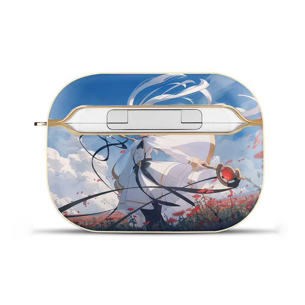 （画像用） 葬送のフリーレン Frieren 【AirPods Pro用】ハードシェル保護ケース｜耐衝撃・防指紋・カラビナ付き商品仕様