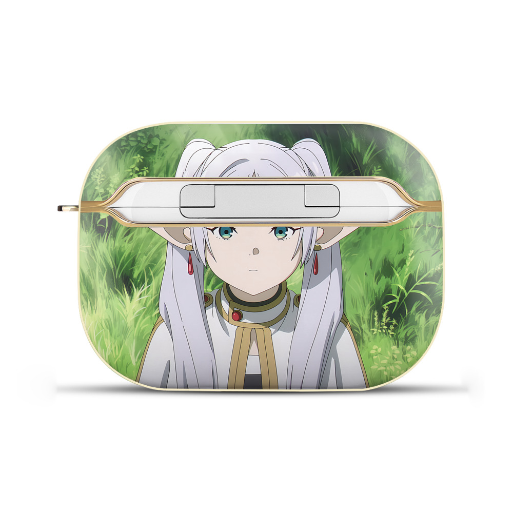 （画像用） 葬送のフリーレン Frieren 【AirPods Pro用】ハードシェル保護ケース｜耐衝撃・防指紋・カラビナ付き商品仕様