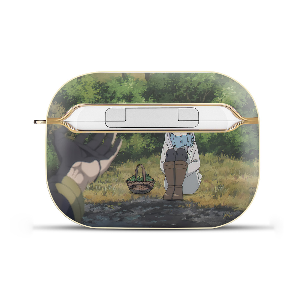 （画像用） 葬送のフリーレン Frieren 【AirPods Pro用】ハードシェル保護ケース｜耐衝撃・防指紋・カラビナ付き商品仕様