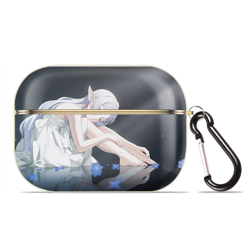 （画像用） 葬送のフリーレン Frieren 【AirPods Pro用】ハードシェル保護ケース｜耐衝撃・防指紋・カラビナ付き商品仕様