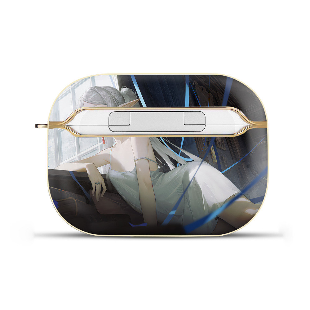 （画像用） 葬送のフリーレン Frieren 【AirPods Pro用】ハードシェル保護ケース｜耐衝撃・防指紋・カラビナ付き商品仕様