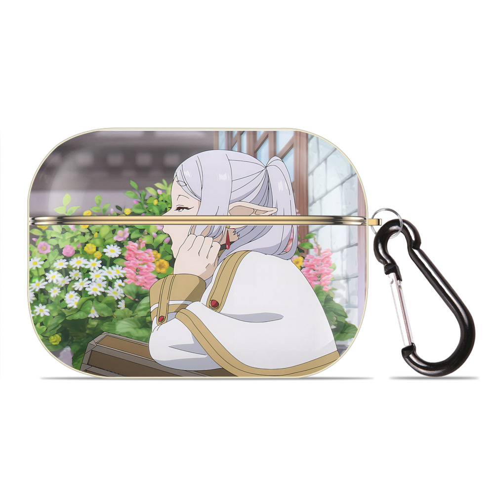 （画像用） 葬送のフリーレン Frieren 【AirPods Pro用】ハードシェル保護ケース｜耐衝撃・防指紋・カラビナ付き商品仕様