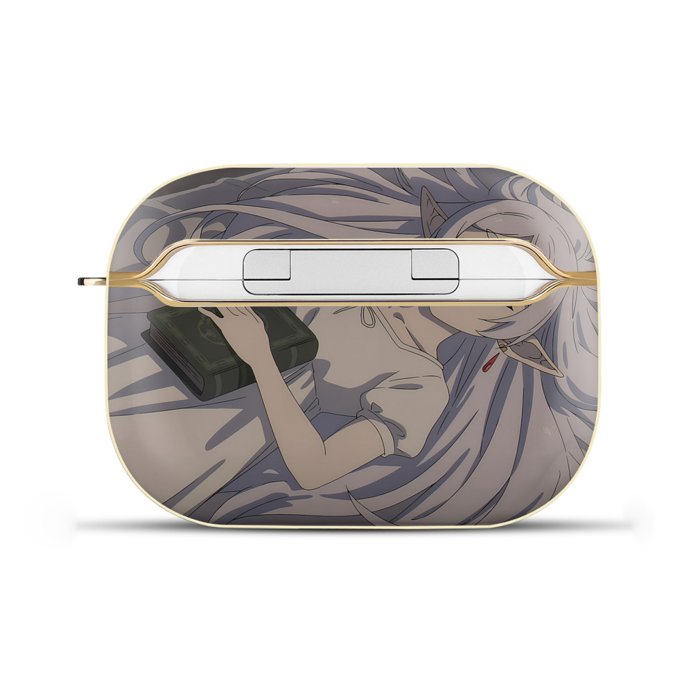（画像用） 葬送のフリーレン Frieren 【AirPods Pro用】ハードシェル保護ケース｜耐衝撃・防指紋・カラビナ付き商品仕様