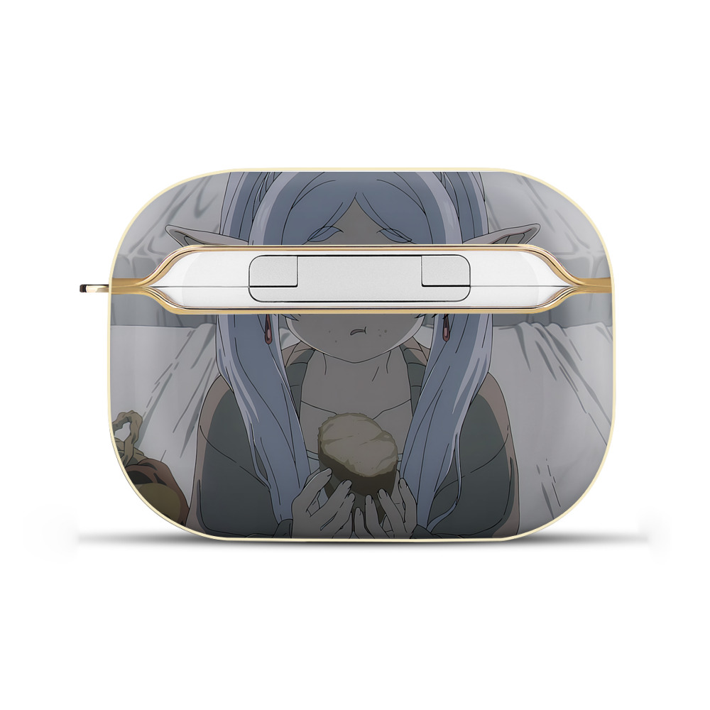 葬送のフリーレン Frieren 【AirPods Pro用】ハードシェル保護ケース｜耐衝撃・防指紋・カラビナ付き商品仕様