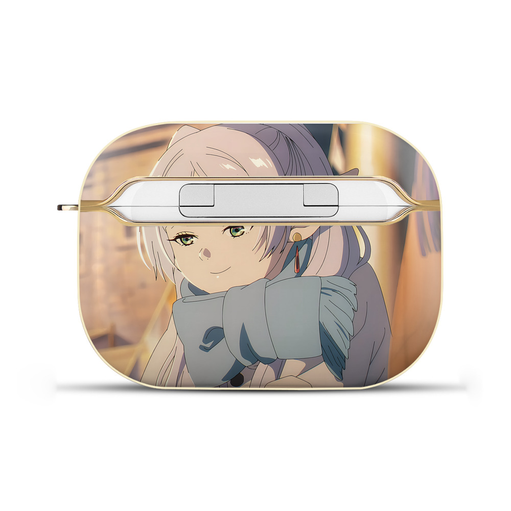（画像用） 葬送のフリーレン Frieren 【AirPods Pro用】ハードシェル保護ケース｜耐衝撃・防指紋・カラビナ付き商品仕様
