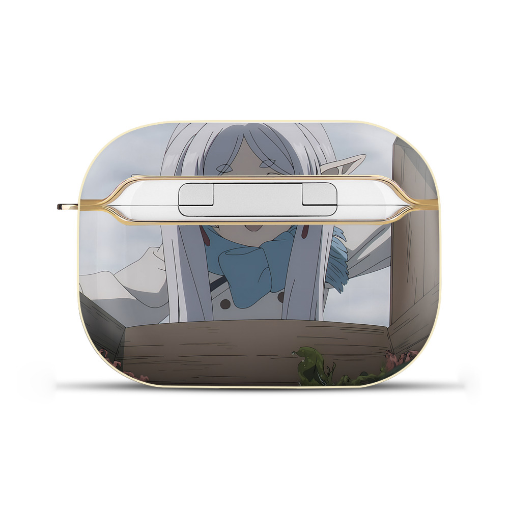 （画像用） 葬送のフリーレン Frieren 【AirPods Pro用】ハードシェル保護ケース｜耐衝撃・防指紋・カラビナ付き商品仕様