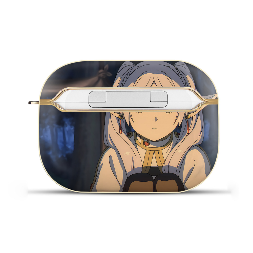 （画像用） 葬送のフリーレン Frieren 【AirPods Pro用】ハードシェル保護ケース｜耐衝撃・防指紋・カラビナ付き商品仕様