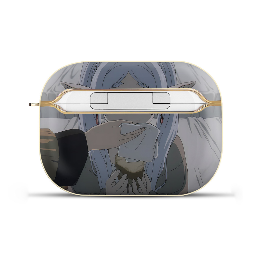（画像用） 葬送のフリーレン Frieren 【AirPods Pro用】ハードシェル保護ケース｜耐衝撃・防指紋・カラビナ付き商品仕様
