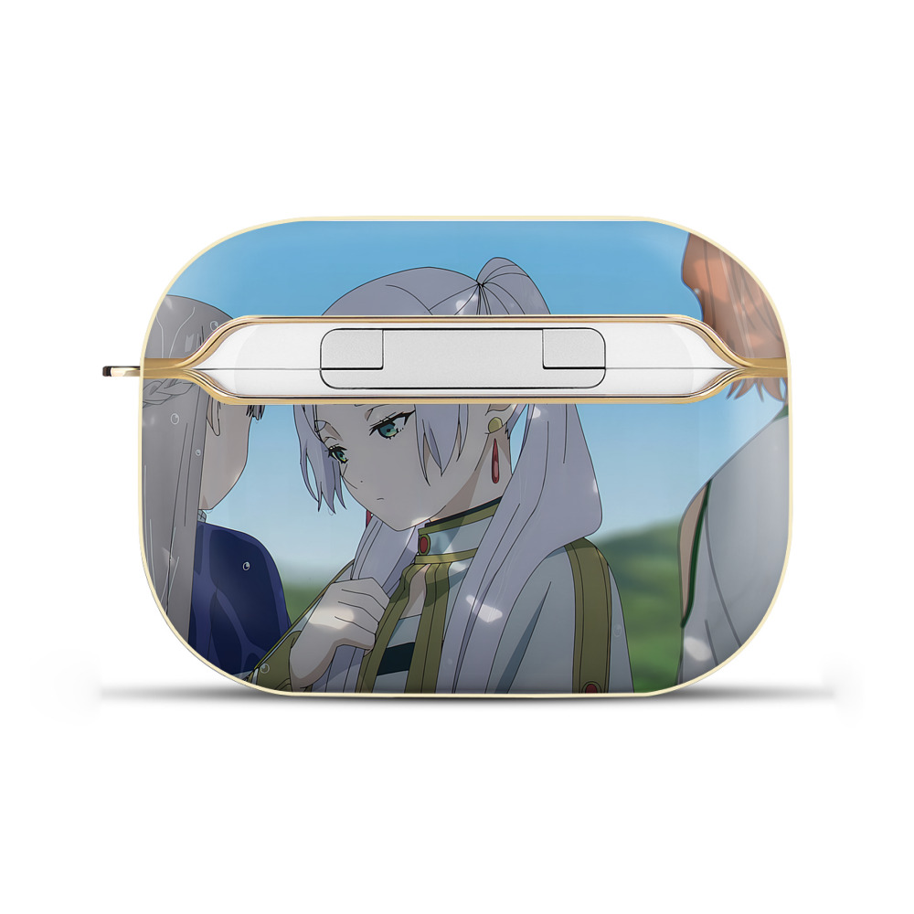 （画像用） 葬送のフリーレン Frieren 【AirPods Pro用】ハードシェル保護ケース｜耐衝撃・防指紋・カラビナ付き商品仕様