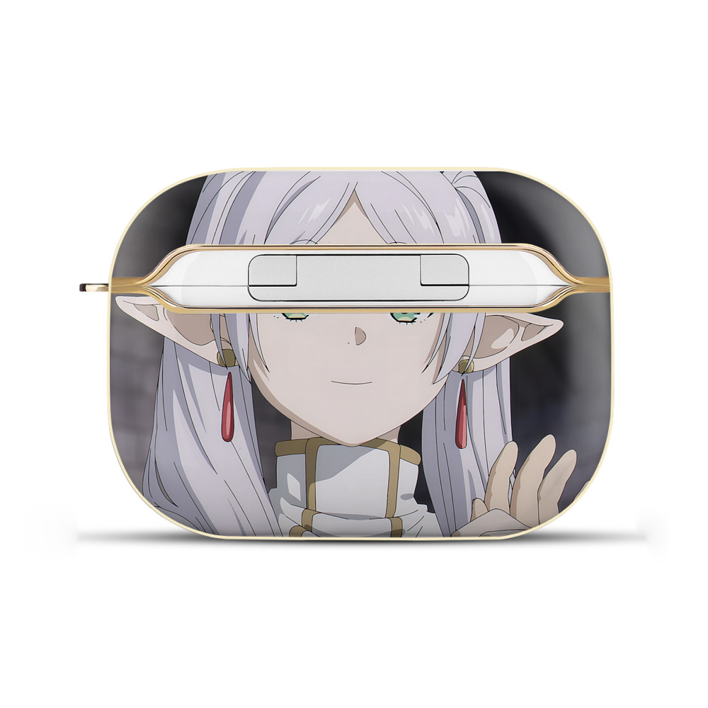（画像用） 葬送のフリーレン Frieren 【AirPods Pro用】ハードシェル保護ケース｜耐衝撃・防指紋・カラビナ付き商品仕様